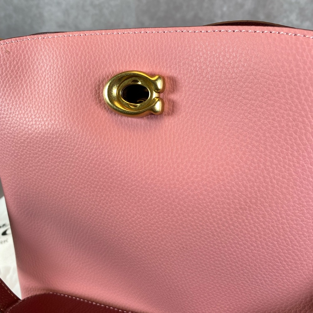 Coach Willow Bucket Bag Color Block Purse Crossbo… - image 8